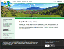 Tablet Screenshot of grabs.ch